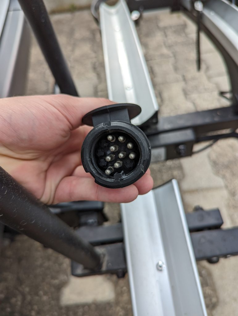 9-poliger Anschluss für Fahrradträger E-Bike